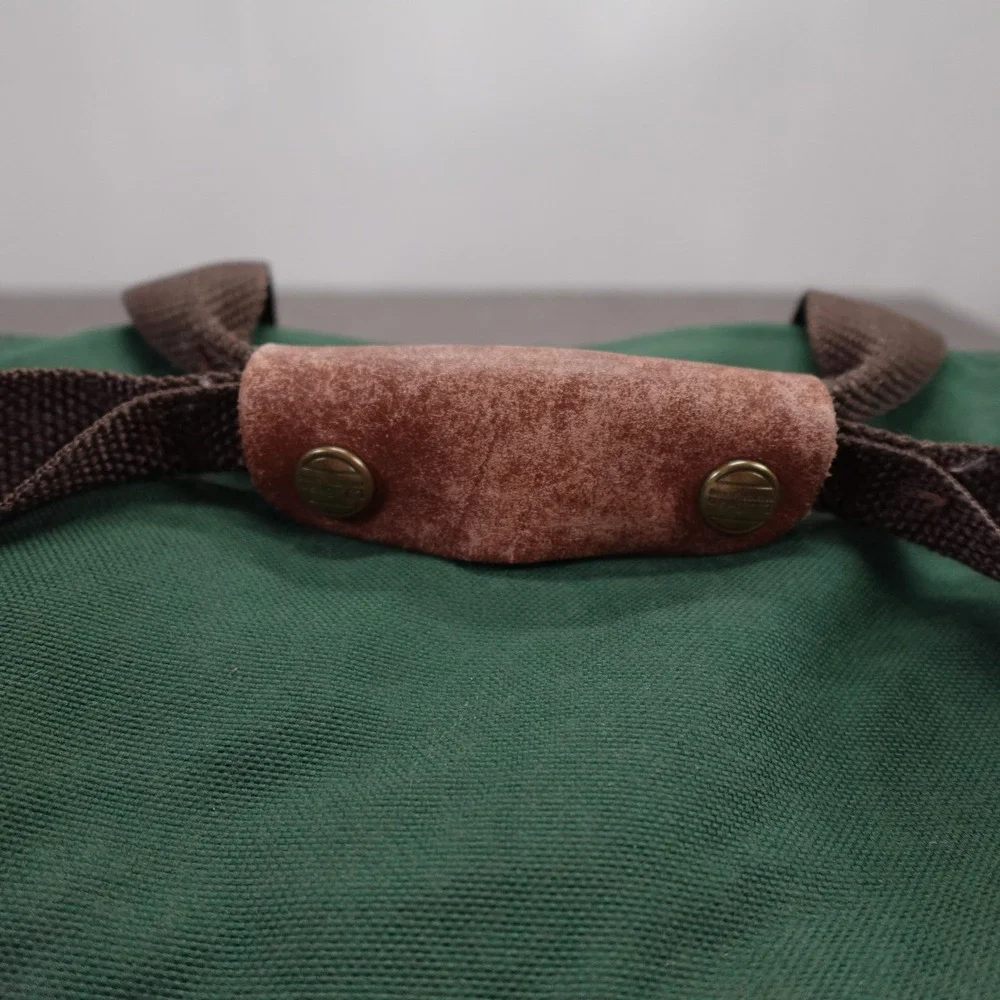 L.L. Bean Vintage Duffle Bag Green 20